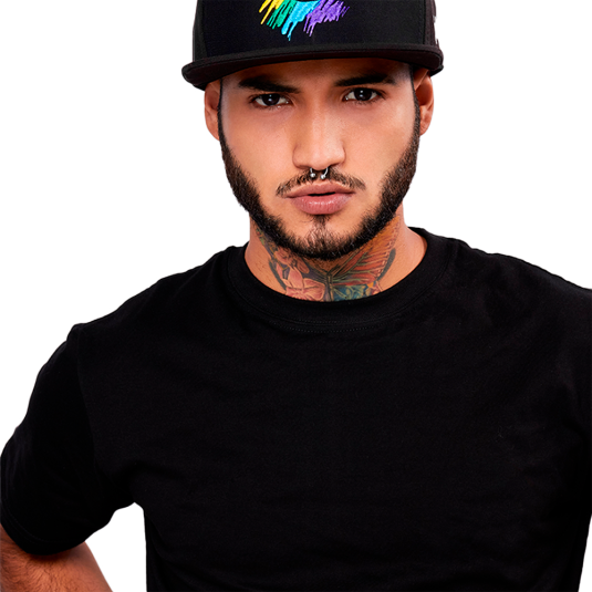 Polo cuello redondo manga corta