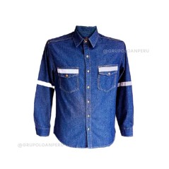 CAMISA JEAN CON CINTA