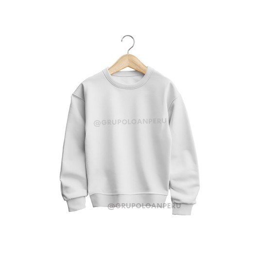 Poleras con cuello redondo.