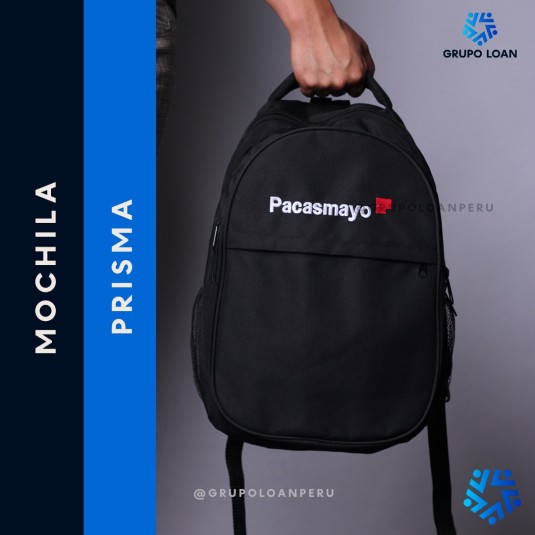 Mochila Prisma Publicitaria A4 personalizada con logo